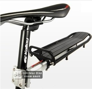 高强度加强型山地车/公路自行车后货架 骑行配件与家用电器运输的多功能解决方案